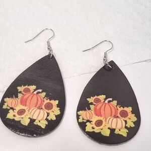 👋 Pumpkin Sunflower earrings | Mix And Match 3/$20